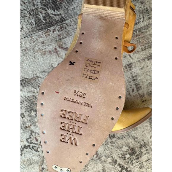 New Free People We The Free Wesley Ankle Boots Size Eu38.5 - Picture 4 of 6